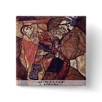Agony (The Death Struggle) By Schiele Egon Pins