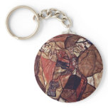 Agony (The Death Struggle) By Schiele Egon keychains