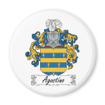Agostino Family Crest Magnets