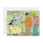 AGRICULTURAL FARMER HUSBAND / WIFE CARTOON HUMOR