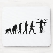 Agriculture Farmer farming scare crow Mouse Mat