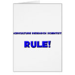 Agriculture Research Scientists Rule! cards