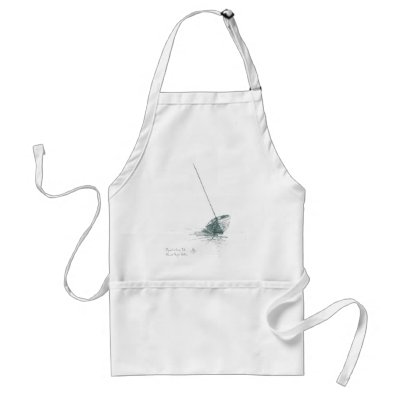Aground at Low Tide Aprons by HannahHughesGallery