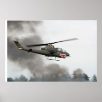 AH-1 Cobra - Attack Helicopter Print