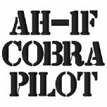 AH-1F Cobra PILOT EMBROIDERED embroidered shirts