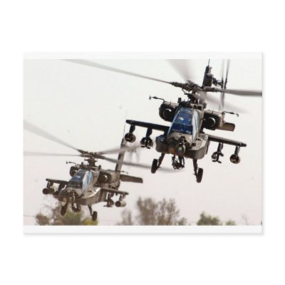 AH-64 Apache Post Card by bundeswehr