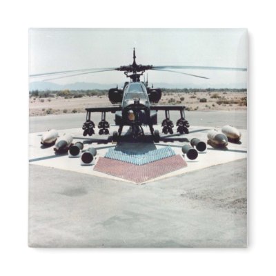 Ah-64_ground_with_weapons Magnets by purplesunset