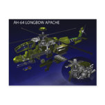 AH-64 Longbow Apache Postcard