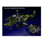 AH-64 Longbow Apache Postcard