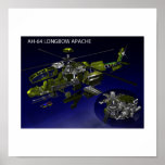 AH-64 Longbow Apache Print/Poster
