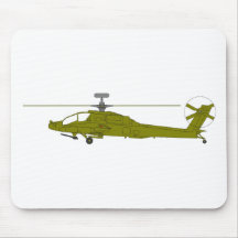 AH-64D attack helicopter Mouse Pads