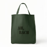 Ah Bach Tote Bags