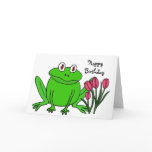 AH- Funny Frog Birthday Card