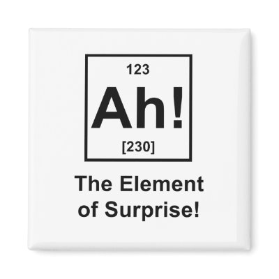 Ah! The Element of Surprise by jroota