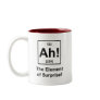 Ah! The Element of Surprise Coffee Mugs