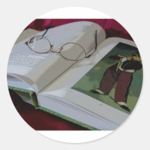 ah, to read sticker