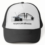 AHFRADIO, myspace.com/aherosfate Trucker Hats