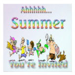 Ahhhh! Summer Invitation