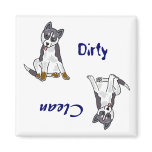 AHL- Dirty Paws Dishwasher Magnet