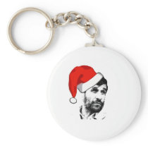 ahmadinejad - santa keychain