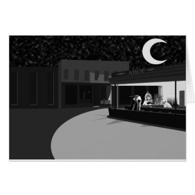 AHOP 2 (B&W) CARDS by marlodianne