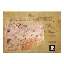 Ahoy! A Pirate Wedding Personalized Announcement