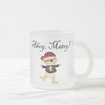 Ahoy Matey Baby Pirate Mug