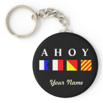 Ahoy Personalised Keychain