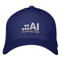 .::AI Gaming Hat | Blue Flexfit