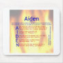 Aiden Acrostic Mousepad