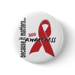 AIDS Awareness Pinback Buttons