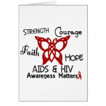 AIDS Celtic Butterfly 3 Greeting Card