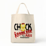 AIDS Chick Gone Red 2 Canvas Bags