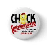 AIDS Chick Interrupted 2 buttons