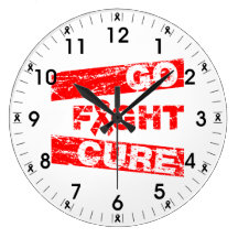 AIDS Go Fight Cure Wallclocks