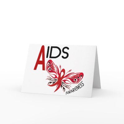 AIDS / HIV Butterfly 3 Awareness by awarenessgifts