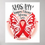 AIDS/HIV Butterfly 3 Print