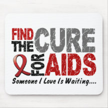 AIDS / HIV Find The Cure 1 Mousemats