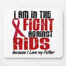 AIDS HIV In The Fight 1 Father Mousepad