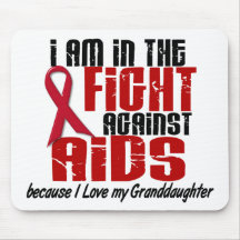 AIDS HIV In The Fight 1 Granddaughter Mouse Pad