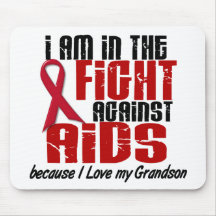 AIDS HIV In The Fight 1 Grandson Mouse Pad