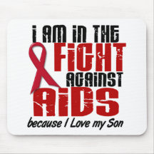 AIDS HIV In The Fight 1 Son Mouse Mat