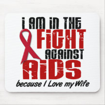 AIDS HIV In The Fight 1 Wife Mousemat