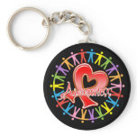 AIDS HIV Unite in Awareness Key Chain