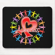 AIDS HIV Unite in Awareness Mouse Pad
