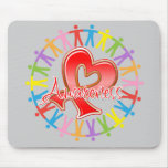 AIDS HIV Unite in Awareness Mousemats
