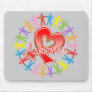 AIDS HIV Unite in Awareness Mousemats