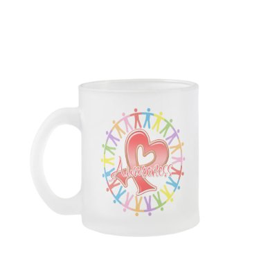 AIDS HIV Unite in Awareness Coffee Mugs by giftsforawareness