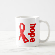 AIDS Hope Ribbon Mug