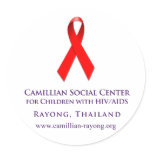 AIDS Ribbon (stickers)